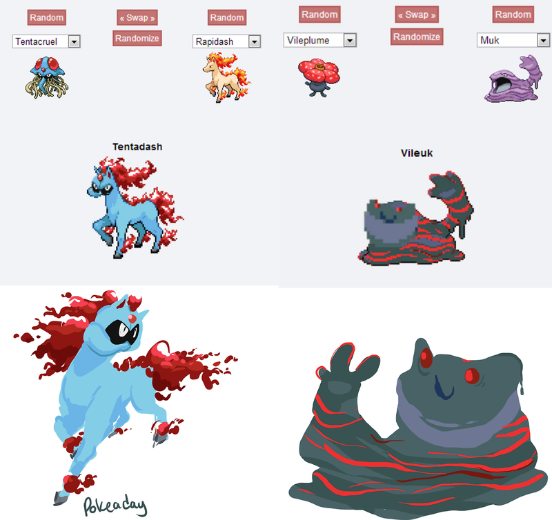 Illustration for article titled In An Alternate Universe, These Freakish Frankenstein Pokémon Are Real